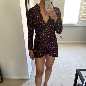 Stitch & Feather Boutique Floral wrap dress